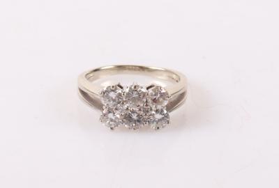 Brillantring zus. ca. 1,60 ct - Klenoty a Hodinky