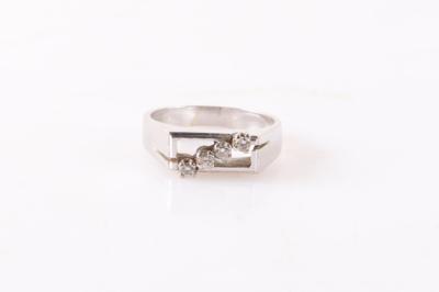 Brillantring zus. 0,14 ct - Klenoty a Hodinky