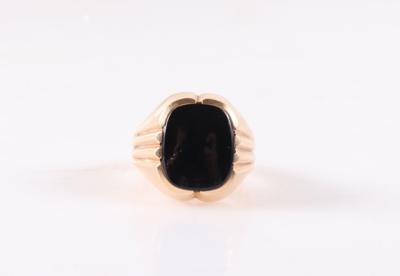 Onyx Ring - Schmuck und Uhren