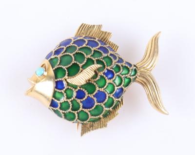 Brosche "Fisch" - Jewellery and watches