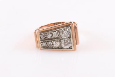 Diamantring zus. ca. 1,10 ct - Gioielli e orologi