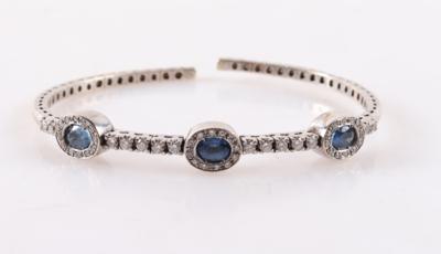 Brillant Saphir Armspange - Jewellery and watches