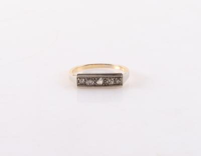 Diamantring zus. ca. 0,20 ct - Klenoty a Hodinky