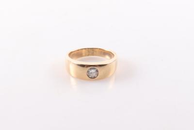 Brillantsolitärring ca.0,40 ct - Jewellery and watches