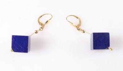 Moderne Lapis Lazuli (beh.) Ohrgehänge - Schmuck und Uhren