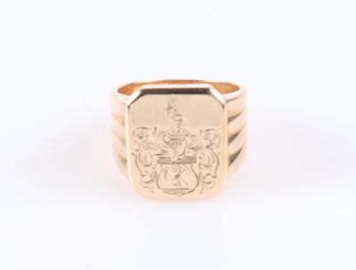 Ring mit Wappengravur - Jewellery and watches