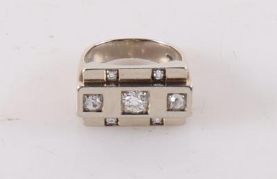 Brillantring zus. ca. 0,45 ct - Klenoty a Hodinky