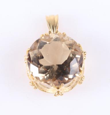 Citrin Anhänger ca.28,00 ct - Schmuck und Uhren