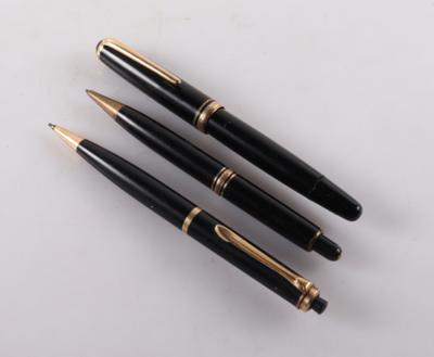 Konvolut Schreibgeräte Montblanc und Pelikan (3) - Gioielli e orologi