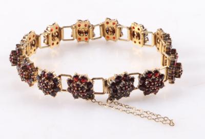 Granat Armband "Blumen" - Jewellery and watches