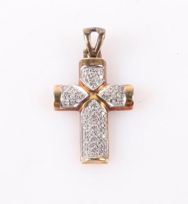 Diamant Kreuz - Schmuck und Uhren