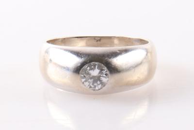 Brillantsolitärring ca.0,50 ct - Schmuck und Uhren