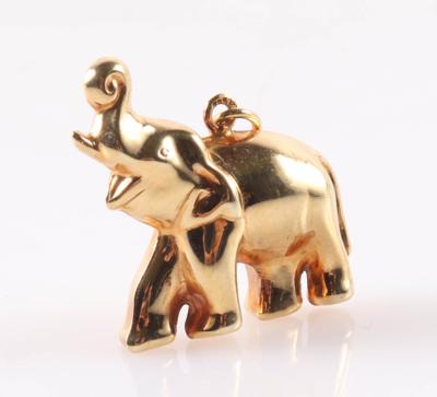 Anhänger "Elefant" - Schmuck und Uhren