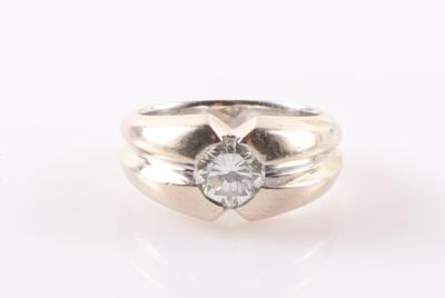 Brillantsolitärring ca. 0,65 ct - Jewellery and watches