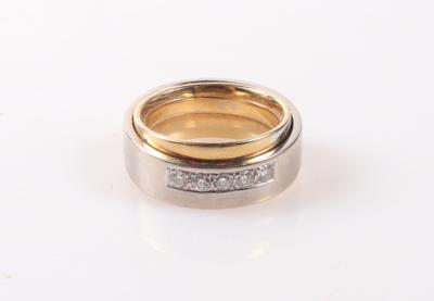 Brillantbandring zus. ca. 0,25 ct - Schmuck und Uhren