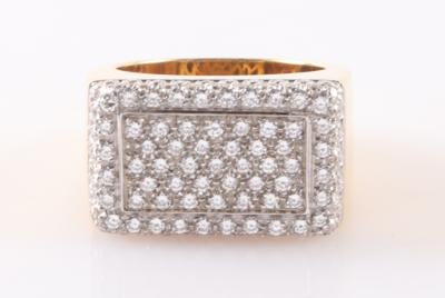 Brillantring zus. ca. 1,60 ct - Jewellery and watches