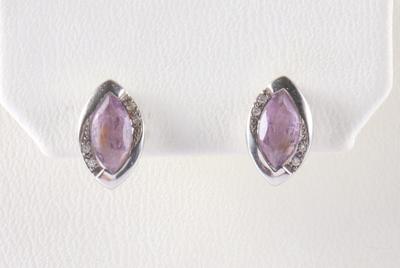 Amethystohrstecker - Schmuck und Uhren