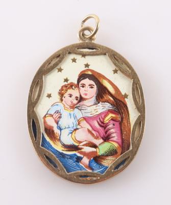 Anhänger "Maria mit Jesukind" - Schmuck und Uhren