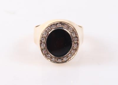 Diamant Onyx Ring - Gioielli e orologi
