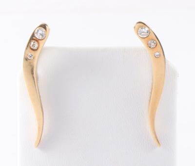 Brillant Diamantohrgehänge zus. ca. 0,75 ct - Jewellery and watches