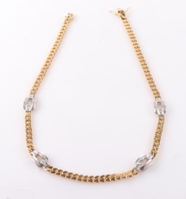 Brillantcollier zus. 0,66 ct - Gioielli e orologi