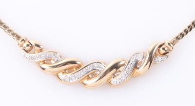 Diamantcollier - Jewellery and watches