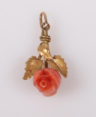 Anhänger "Rose" - Autumn auction jewellery and watches