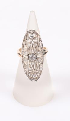 Diamant Damenring zus. ca. 0,45 ct - Autumn auction jewellery and watches