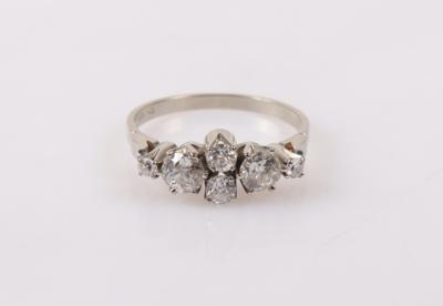 Diamant Damenring zus. ca. 1,10 ct - Autumn auction jewellery and watches