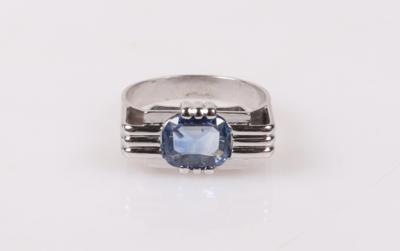 Saphir Ring ca. 2,00 ct - Aukce podzim klenoty a Hodinky