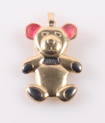 Großer Anhänger "Teddybär" - Schmuck und Uhren