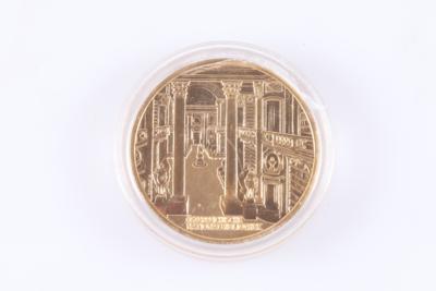 Goldmünze ATS 1000,-Republik Österreich "Österr. Nationalbibliothek - Schmuck und Uhren