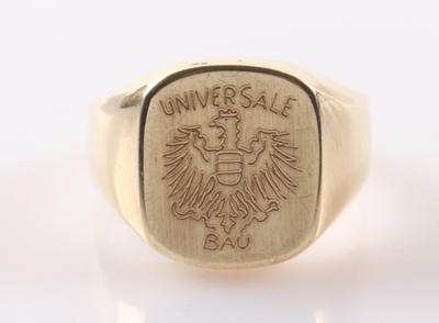 Ring "Universale Bau" - Klenoty a Hodinky