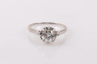 Altschliffdiamantring ca. 1,02 ct (graviert) - Schmuck und Uhren