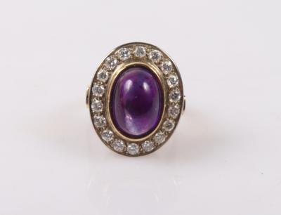 Brillant Amethystring - Klenoty a Hodinky