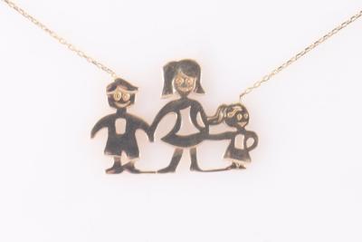 Collier "Mutter mit zwei Kindern" - Jewellery and watches