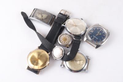 Uhrenkonvolut (7 Stück) - Schmuck und Uhren
