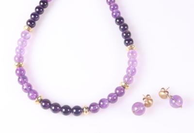 Amethyst Schmuck-Set (3) - Jewellery and watches