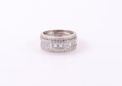 Brillant Diamant Ring zus. ca. 1,30 ct - Jewellery and watches