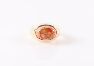 Feueropal Ring - Klenoty a Hodinky