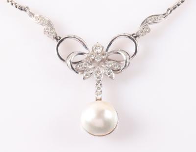 Brillantcollier zus. 2,06 ct - Weihnachtsauktion Schmuck und Uhren