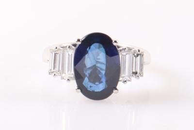 Saphir Diamantring - Vánoční aukce šperků a hodinek