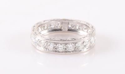 Brillant Memoryring zus. ca. 2,50 ct - Jewellery and watches