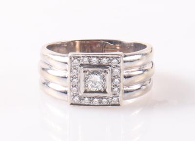 Brillant Ring zus. ca.0,55 ct - Jewellery and watches