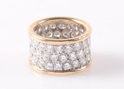 Brillant Ring zus. ca. 5,10 ct - Klenoty a Hodinky