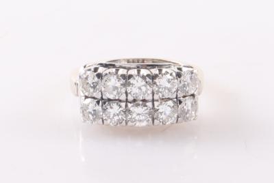 Brillantring zus. ca. 2,10 ct - Schmuck und Uhren