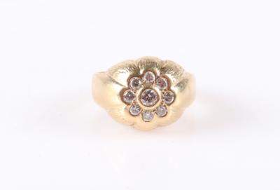 Brillant Ring ca. 0,40 ct - Klenoty a Hodinky