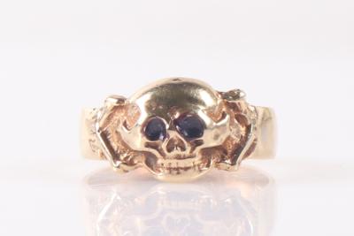 Totenkopfring - Schmuck und Uhren