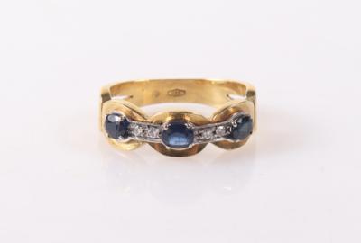 Saphir Diamant Damenring - Jewellery and watches