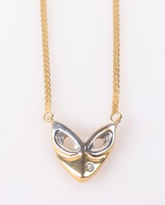 Diamant Collier "Maske" - Jewellery and watches